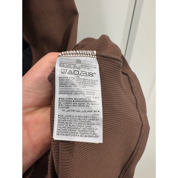 Old Navy Brown Ribbed Dress XL - Picture 4 of 4